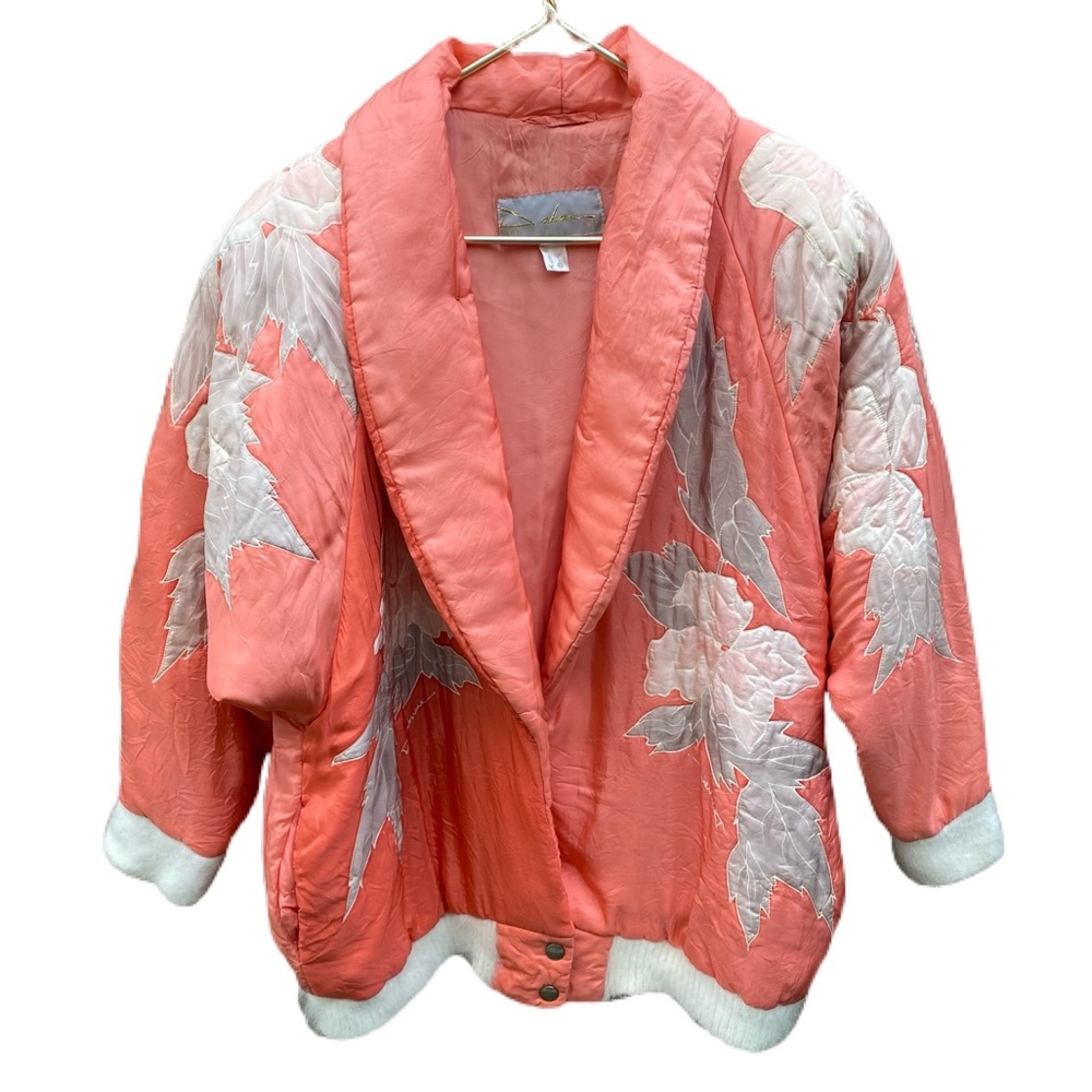 VINTAGE DAHAN PARIS PURE SILK BOMBER